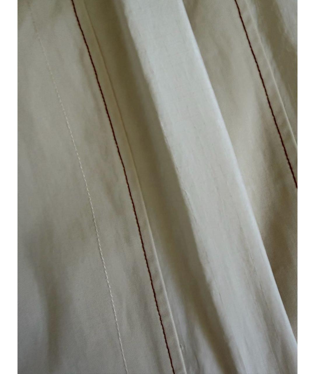 3.1 PHILLIP LIM Бежевые хлопковые брюки широкие, фото 4