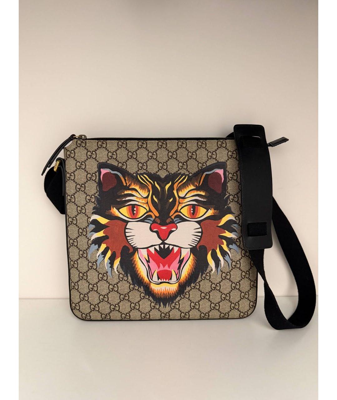 GUCCI Бежевая сумка на плечо, фото 5
