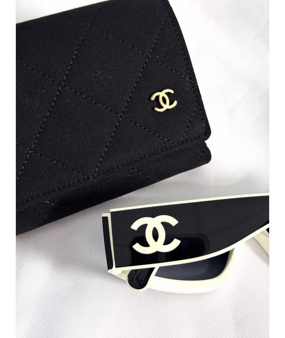 CHANEL Мульти пластиковые солнцезащитные очки, фото 5