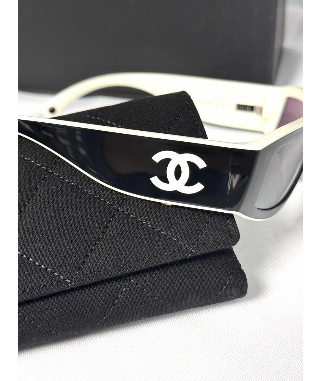 CHANEL Мульти пластиковые солнцезащитные очки, фото 6