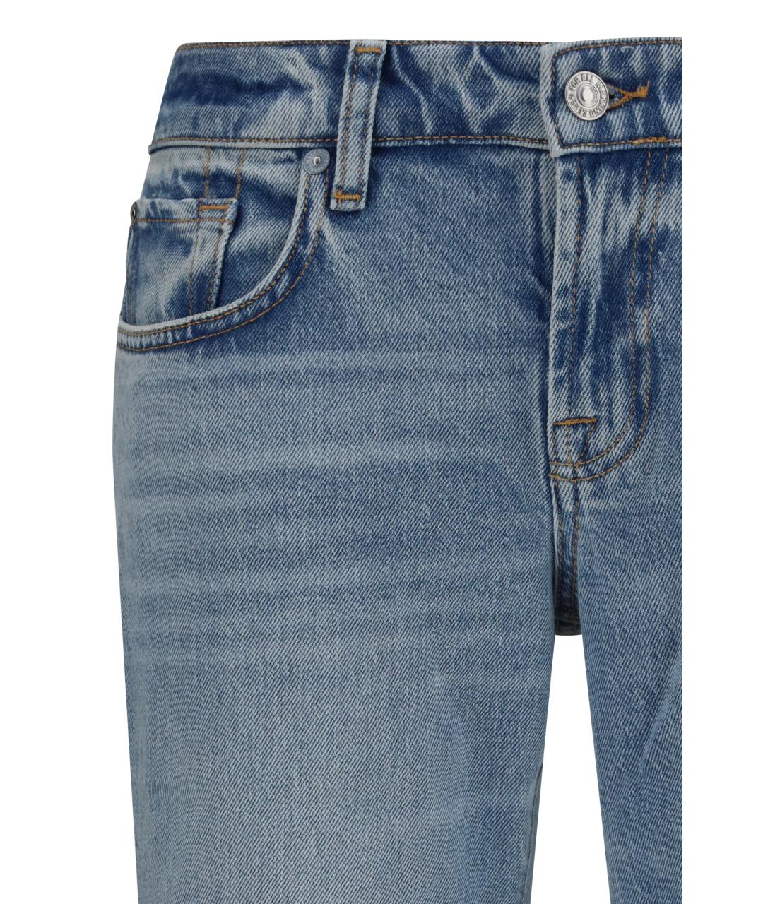 7 FOR ALL MANKIND Хлопковые джинсы клеш, фото 3