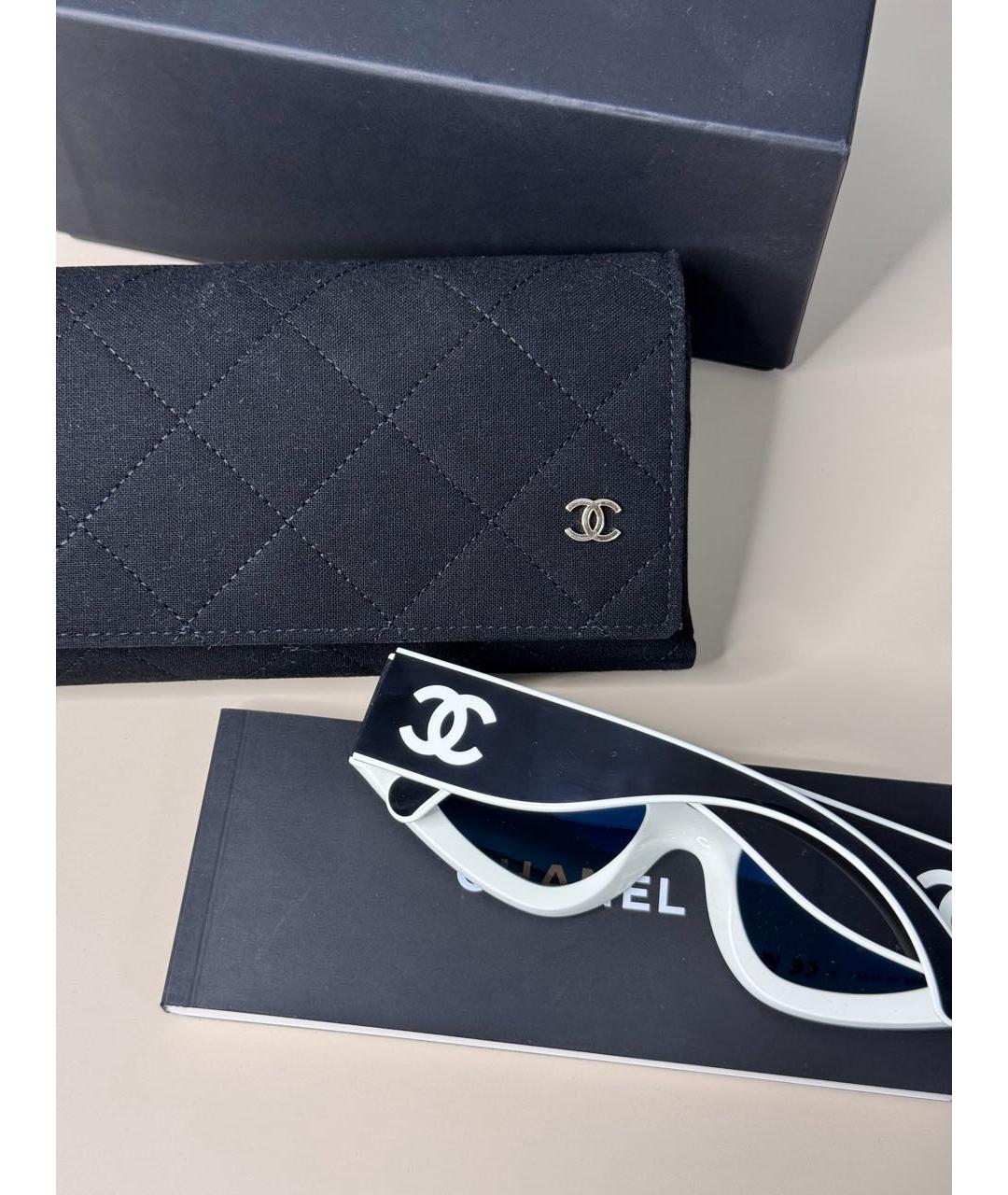 CHANEL Мульти пластиковые солнцезащитные очки, фото 7