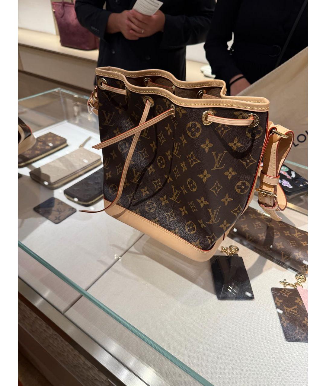 LOUIS VUITTON Коричневая сумка через плечо, фото 2