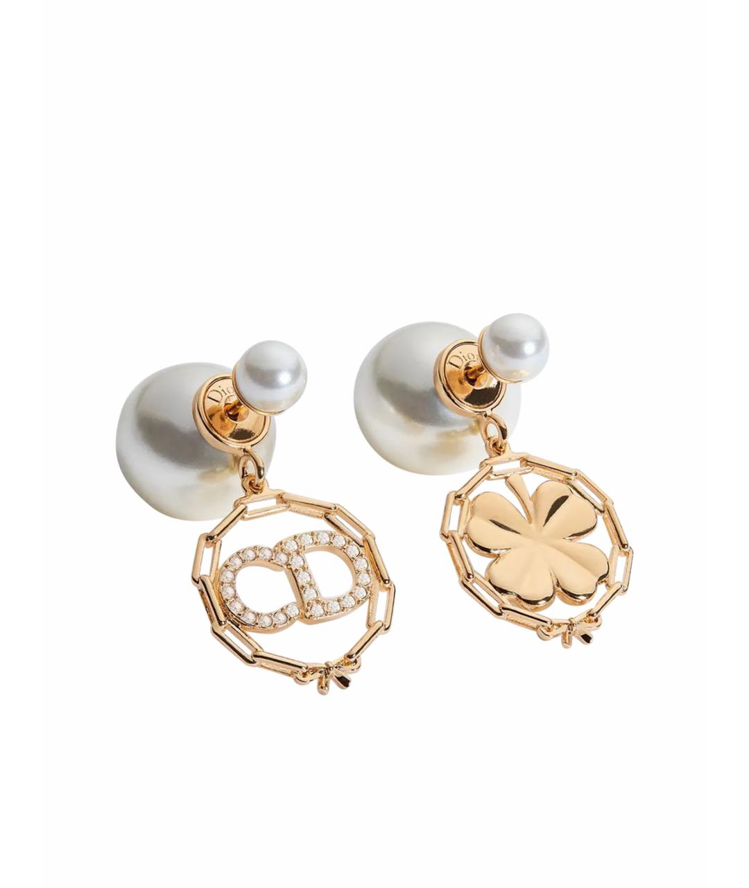 CHRISTIAN DIOR Золотые серьги, фото 1