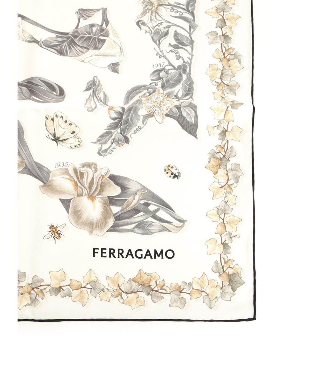 FERRAGAMO Мульти шелковый шарф, фото 2