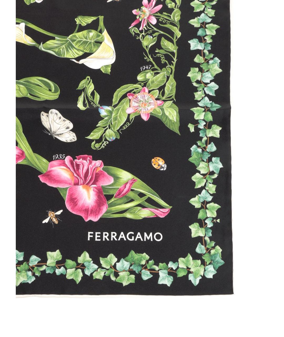 FERRAGAMO Мульти шелковый шарф, фото 2