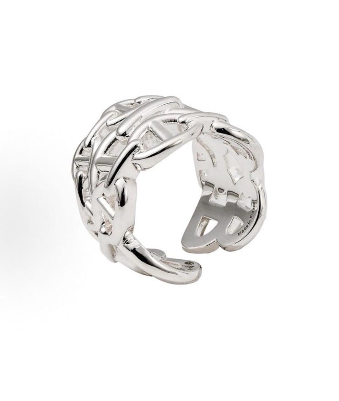 HERMES Серебряное кольцо, фото 1