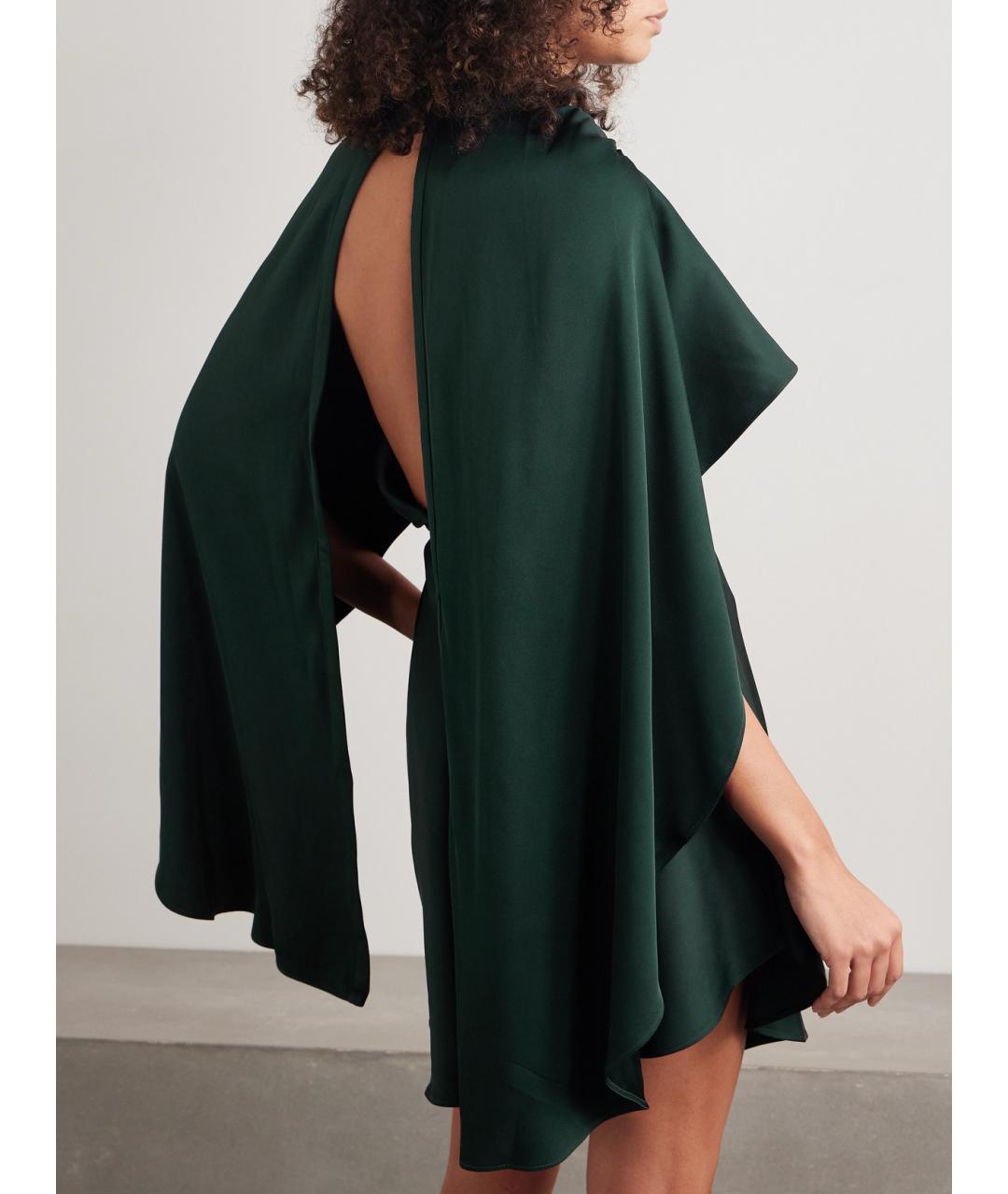 ZIMMERMANN Зеленое вискозное коктейльное платье, фото 5