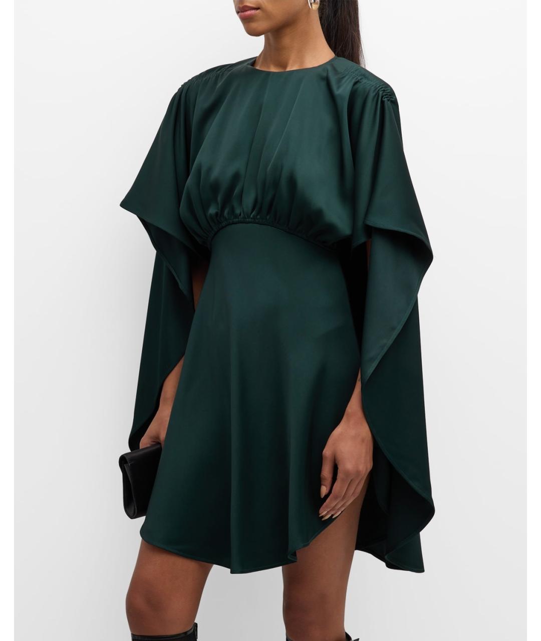 ZIMMERMANN Зеленое вискозное коктейльное платье, фото 4