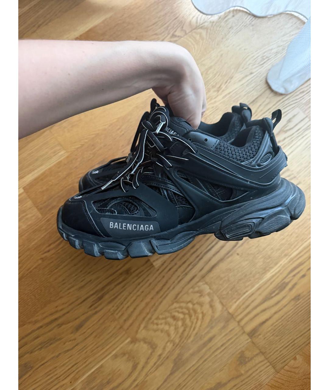BALENCIAGA Черные кроссовки, фото 4