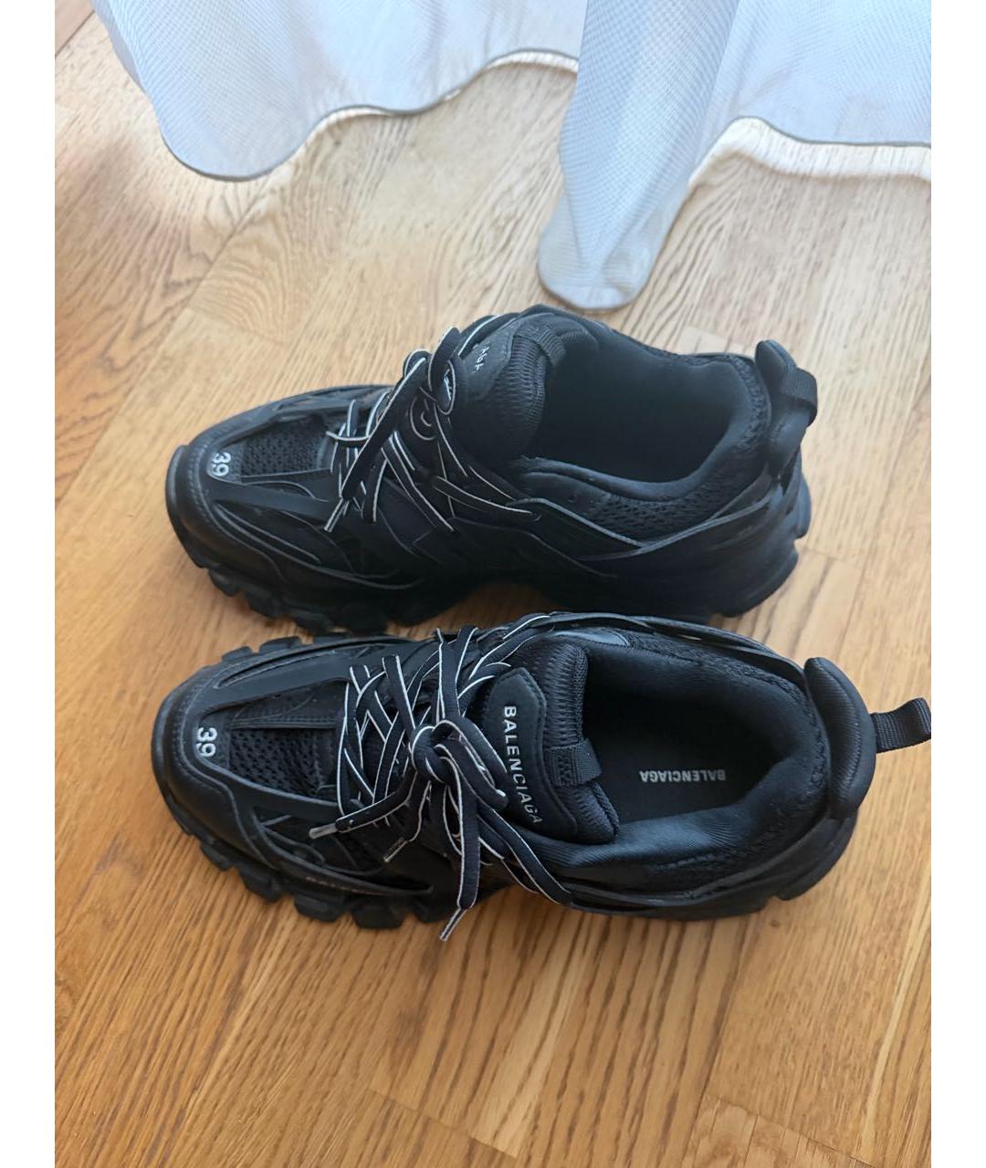 BALENCIAGA Черные кроссовки, фото 3