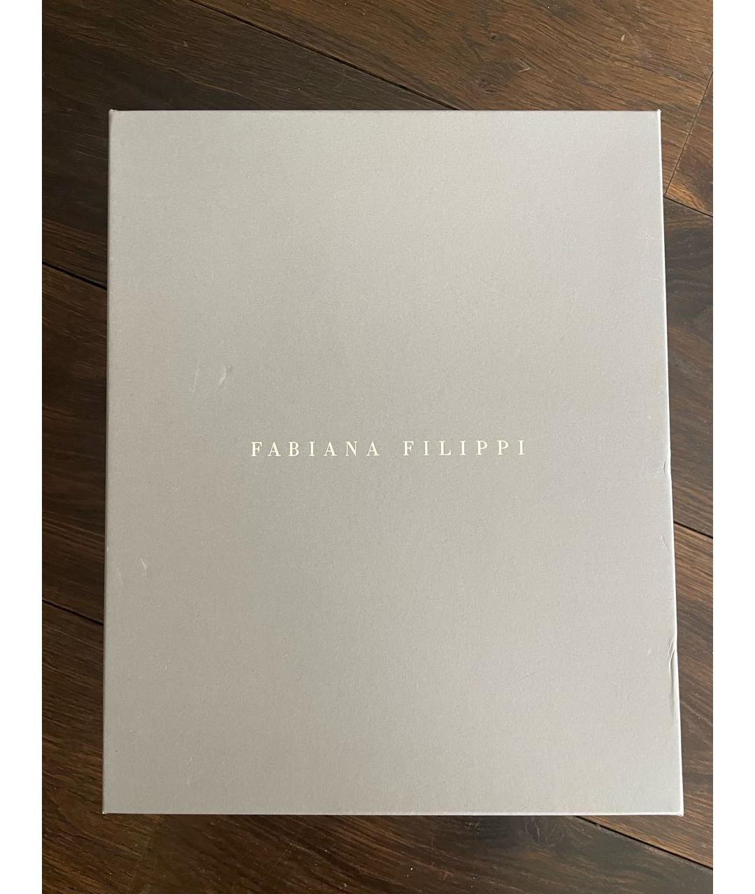 FABIANA FILIPPI Коричневые кожаные туфли, фото 5