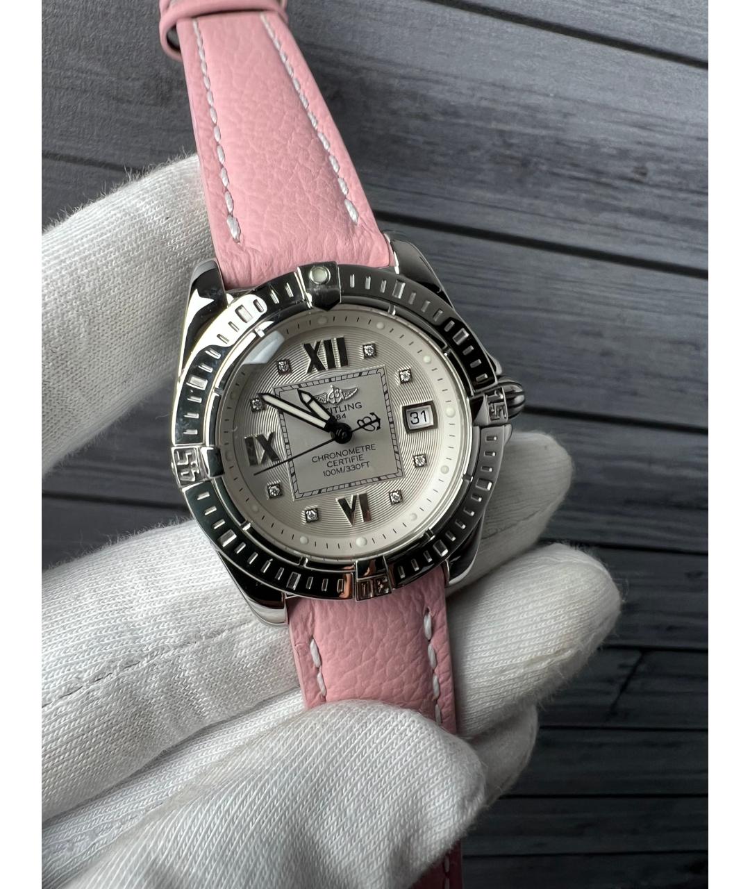 BREITLING Белые часы, фото 3