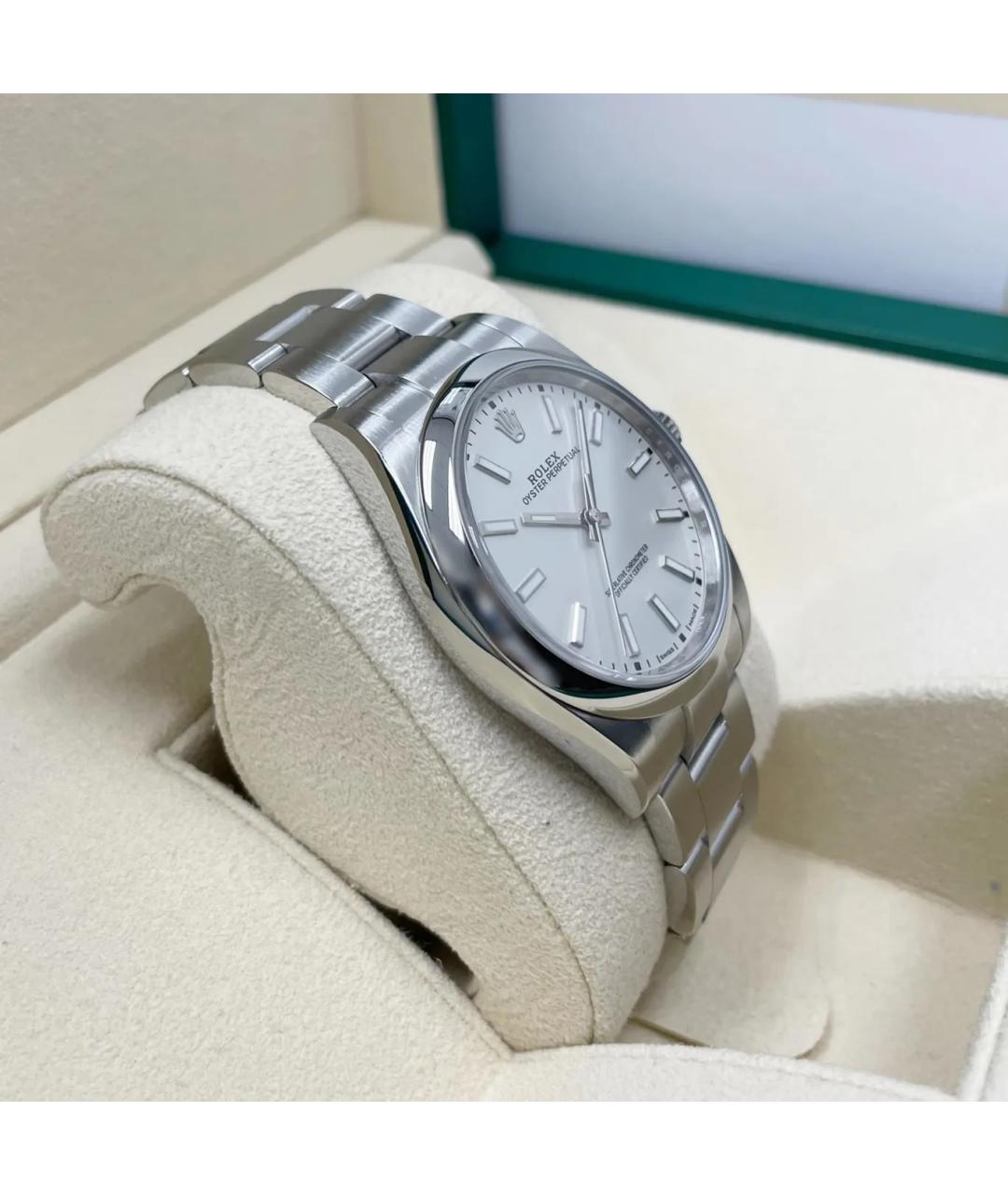 ROLEX Белые часы, фото 2