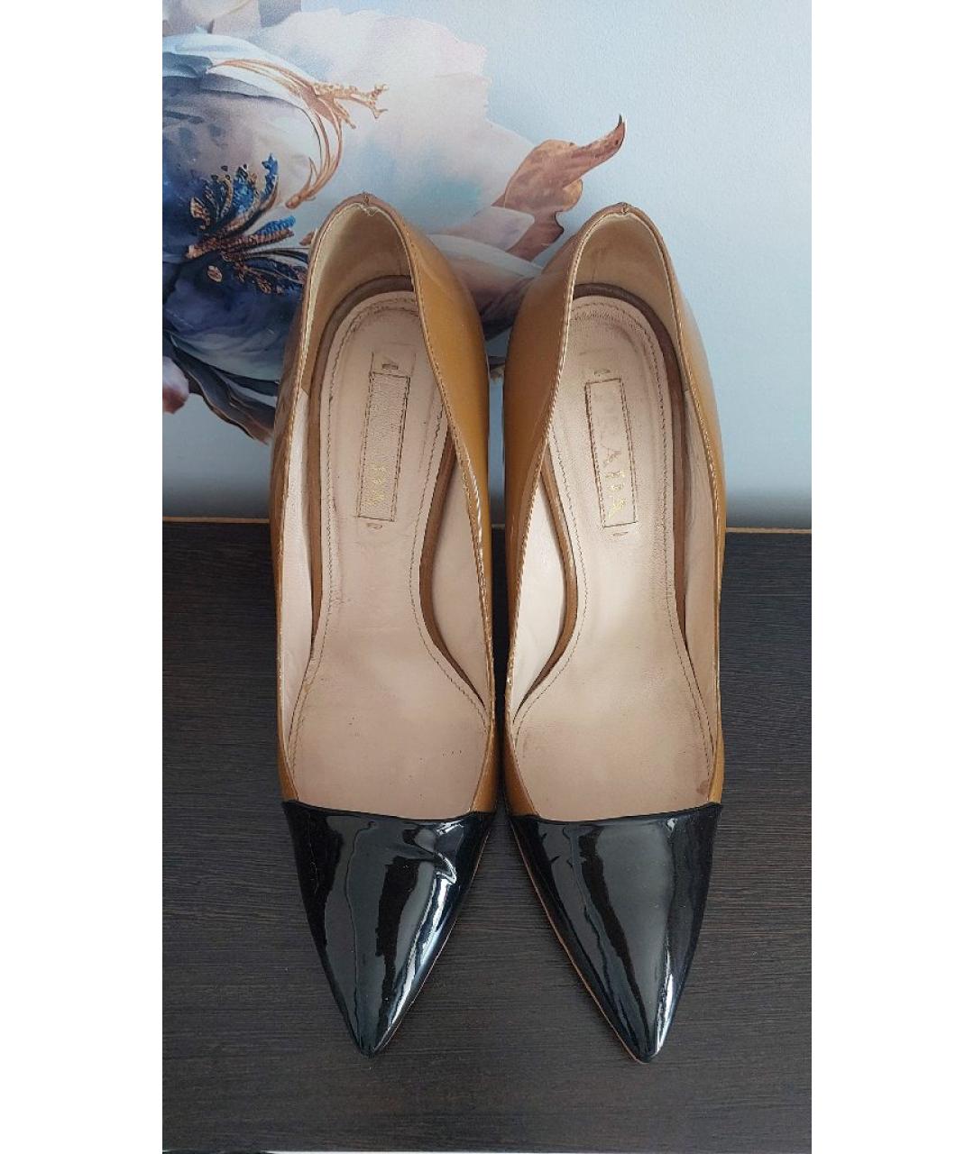 PRADA Мульти туфли из лакированной кожи, фото 6