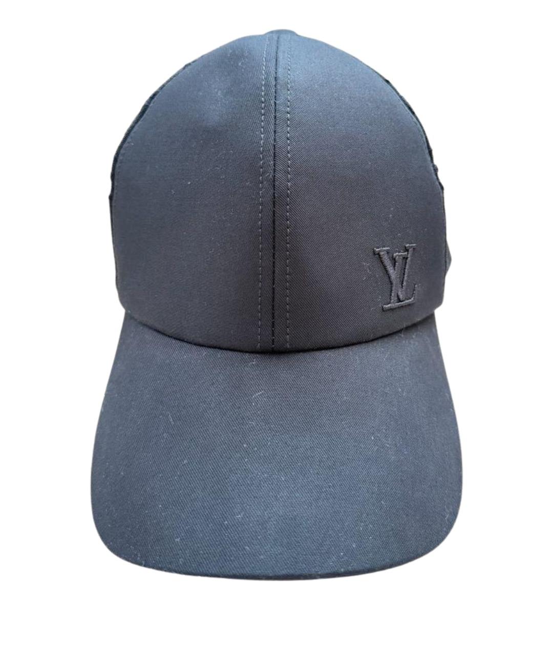 LOUIS VUITTON Черная кепка/бейсболка, фото 1