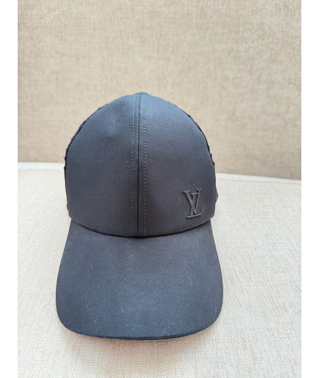 LOUIS VUITTON Черная кепка/бейсболка, фото 5