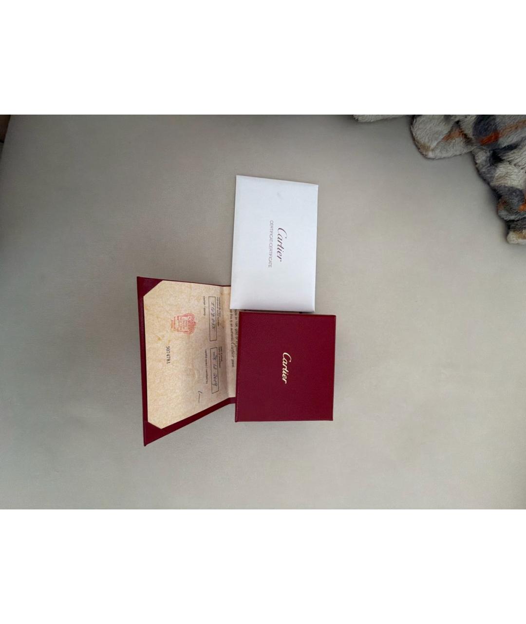 CARTIER Желтые серьги из желтого золота, фото 5