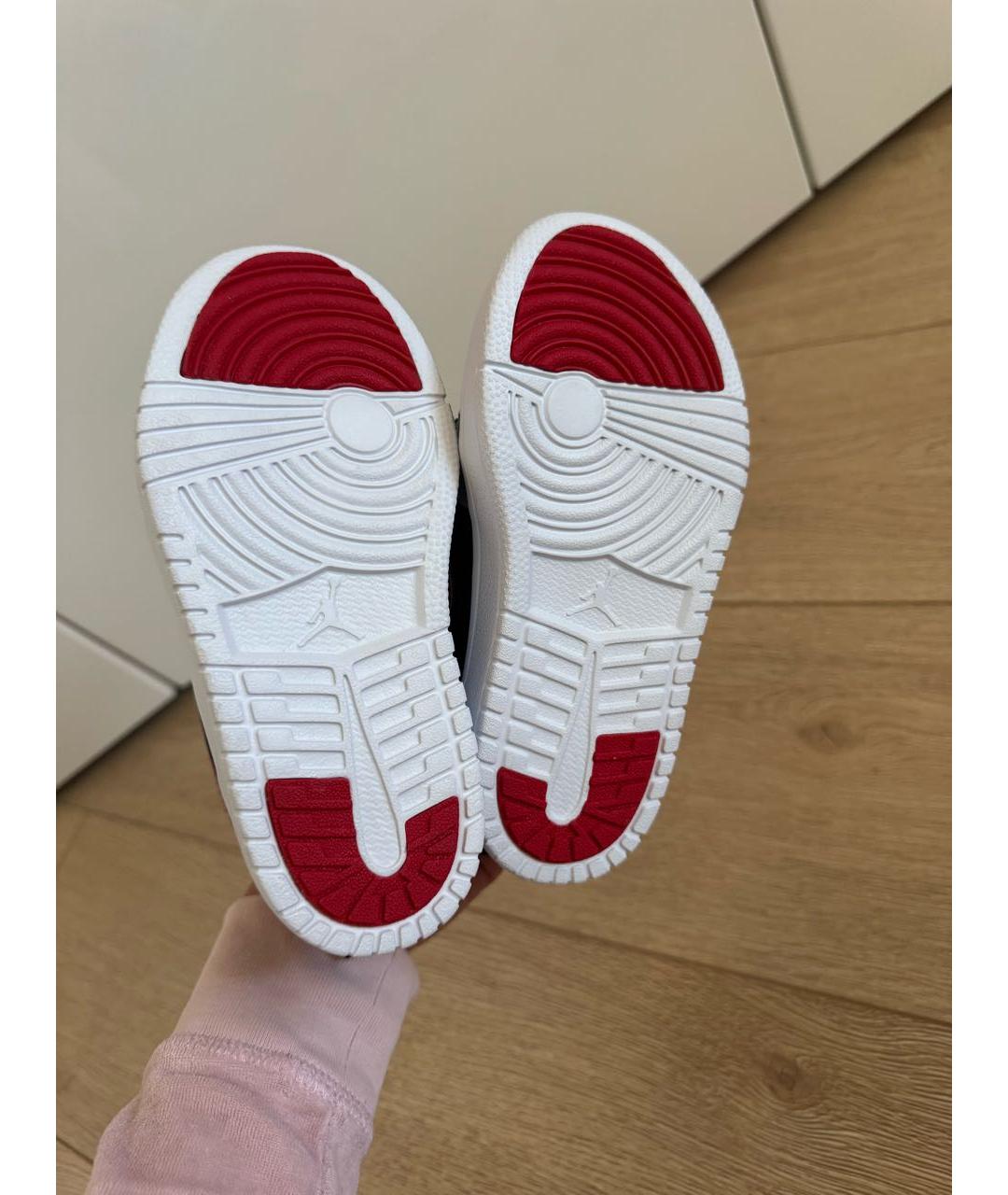 NIKE Серые кожаные кеды, фото 5