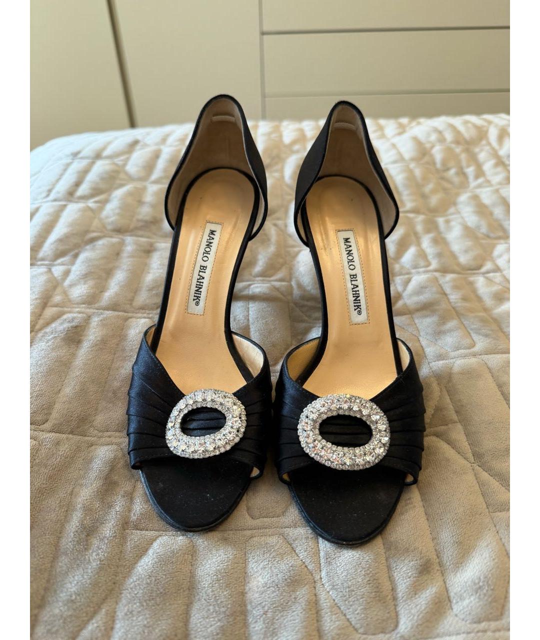 MANOLO BLAHNIK Черные туфли, фото 2