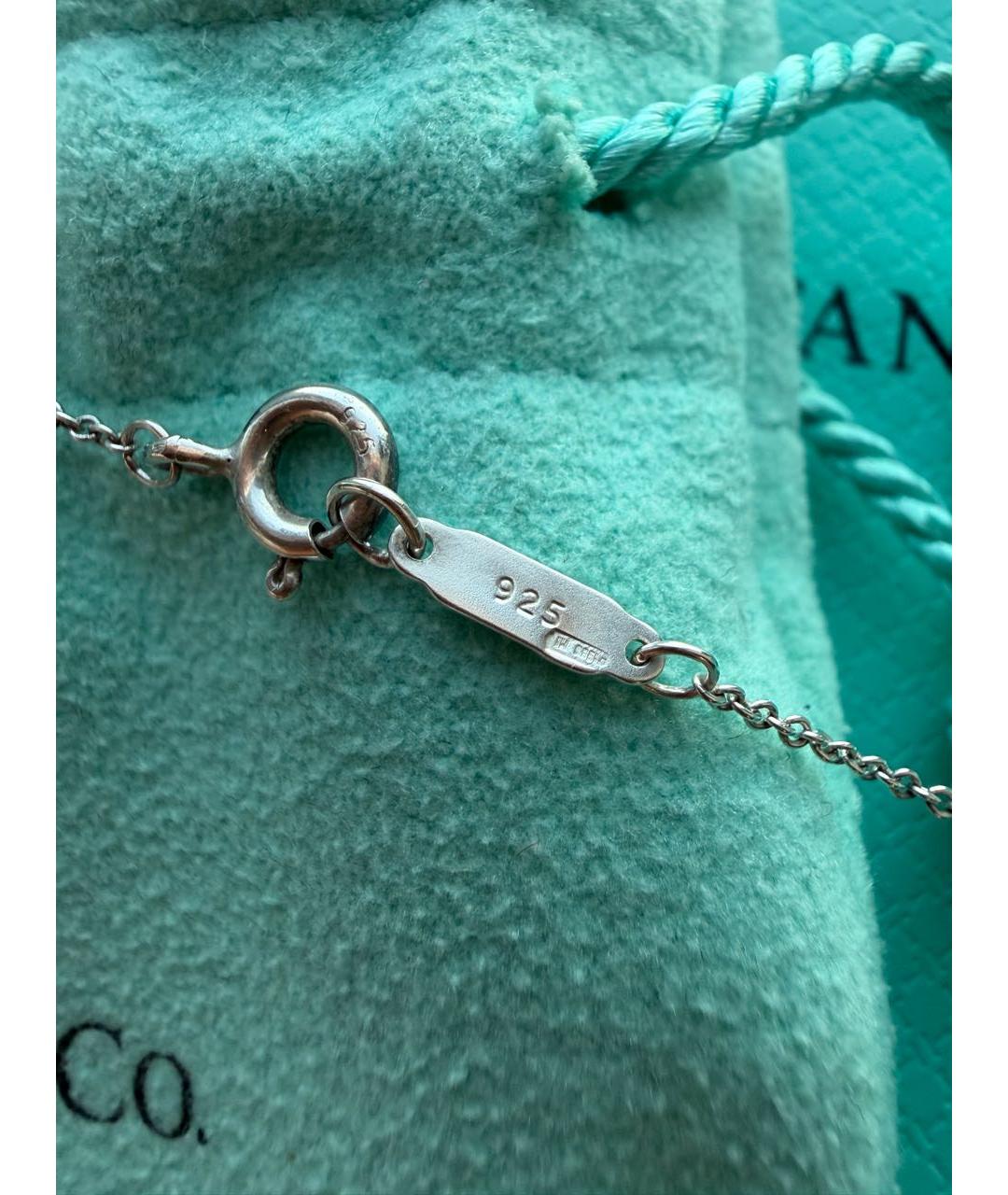 TIFFANY&CO Серебряное серебряное колье, фото 8
