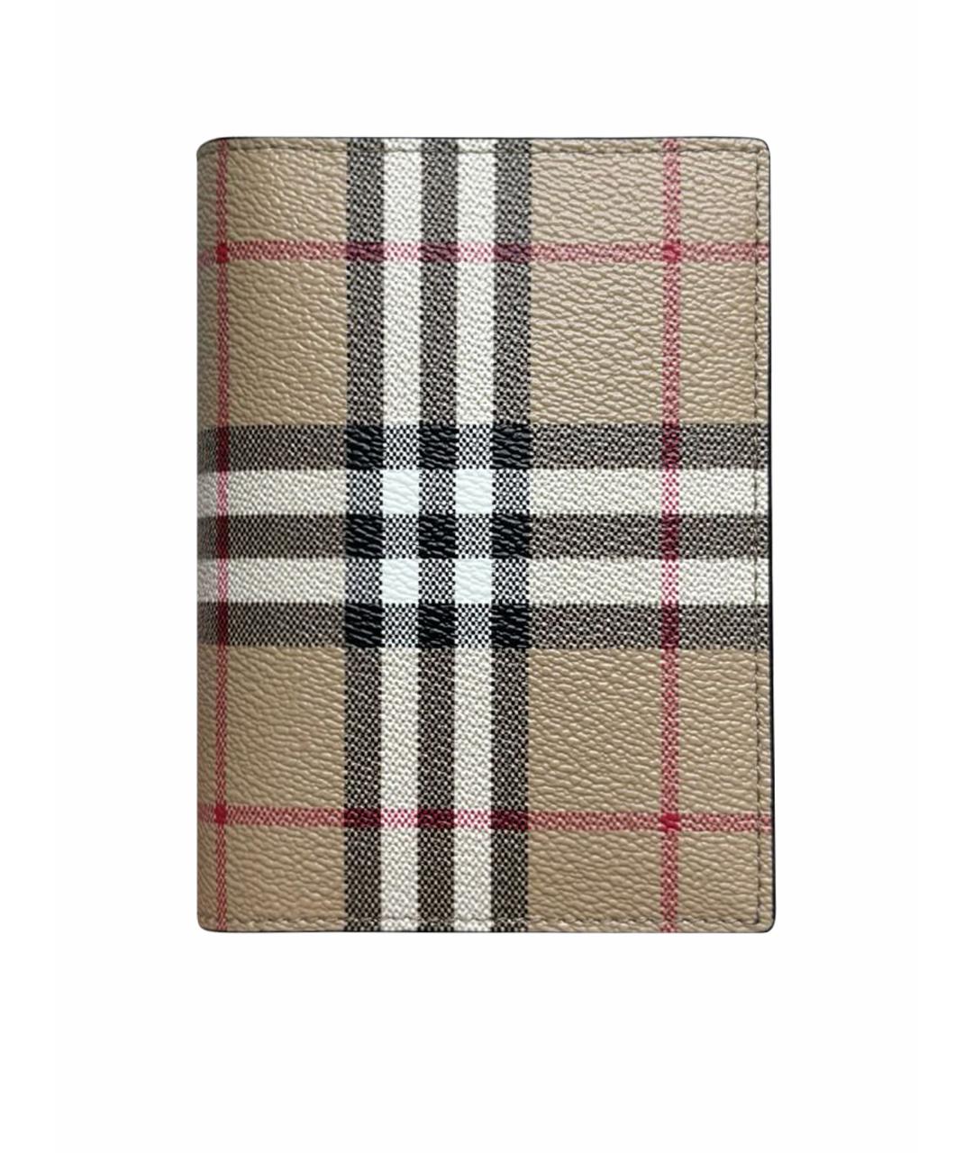 BURBERRY Бежевый кардхолдер, фото 1