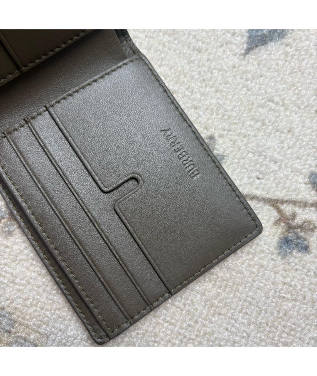 BURBERRY Бежевый кошелек, фото 7