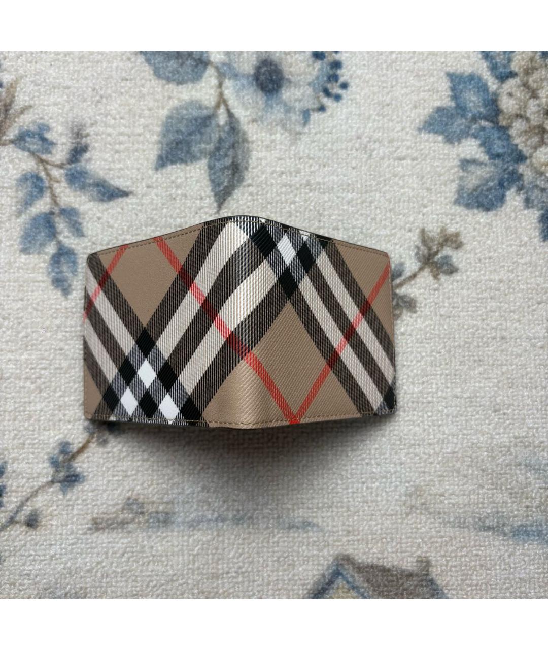 BURBERRY Бежевый кошелек, фото 6