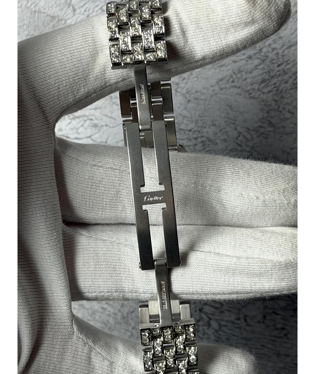 CARTIER Серебряные металлические часы, фото 5