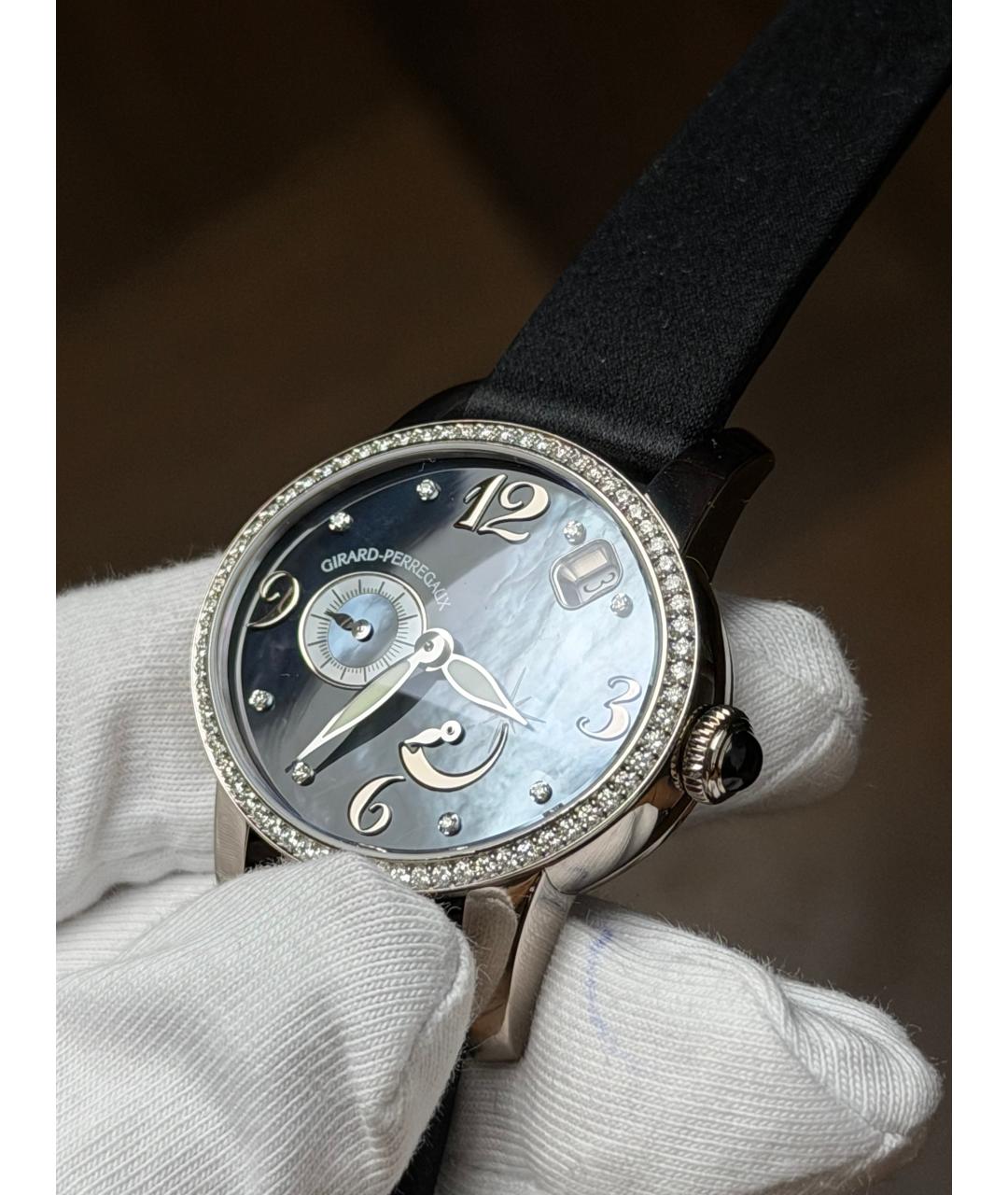 GIRARD PERREGAUX Часы из белого золота, фото 4
