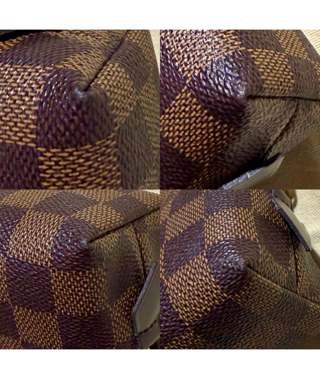 LOUIS VUITTON Коричневая косметичка, фото 4