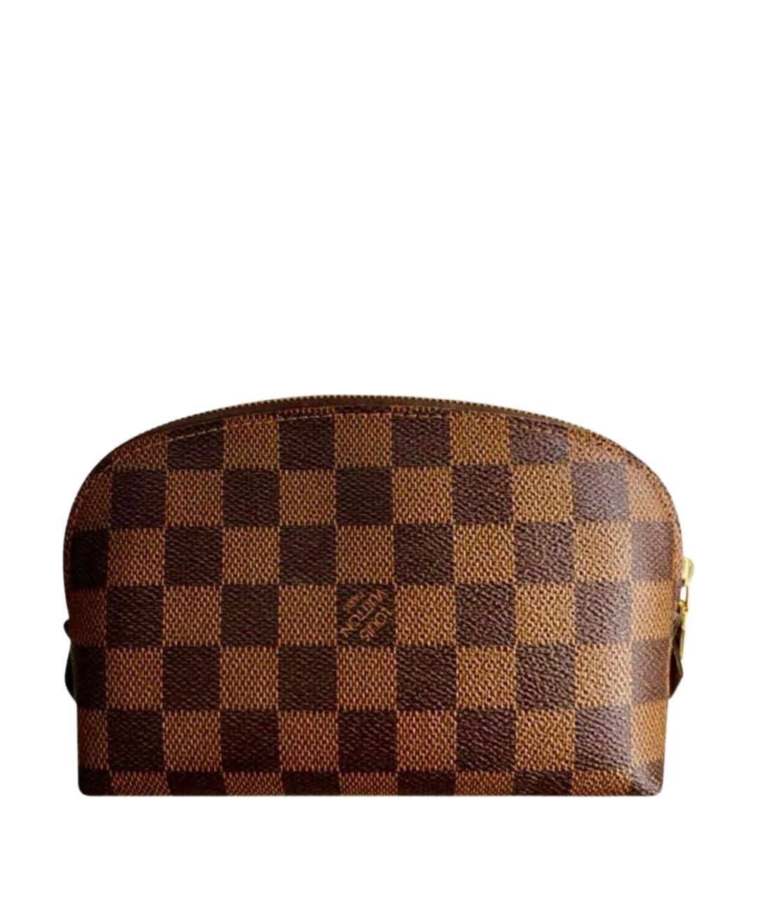 LOUIS VUITTON Коричневая косметичка, фото 1
