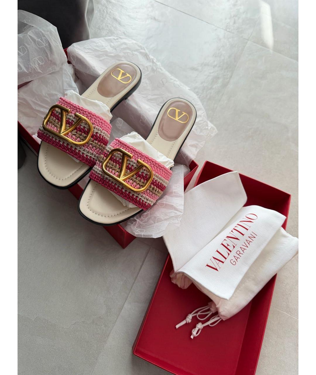 VALENTINO Розовые босоножки, фото 7