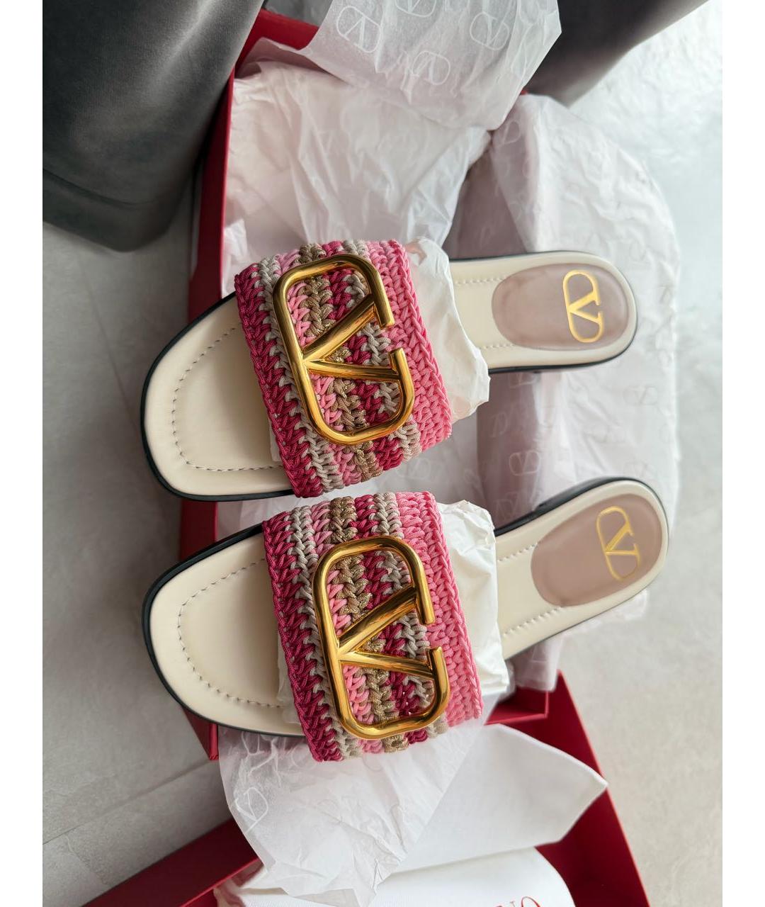 VALENTINO Розовые босоножки, фото 2