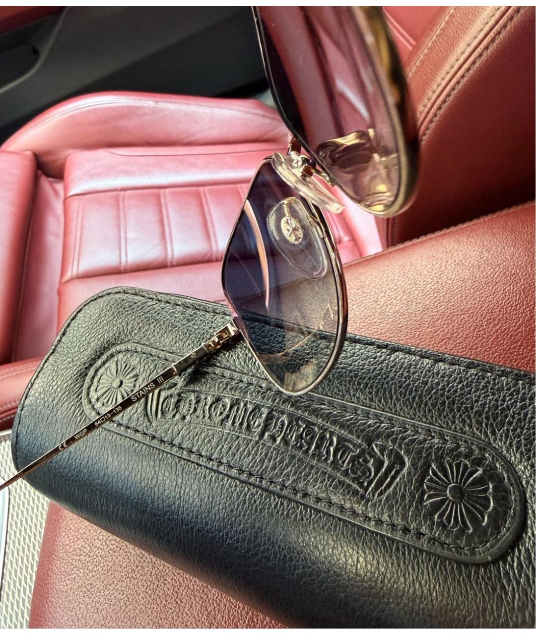 CHROME HEARTS Металлические солнцезащитные очки, фото 6