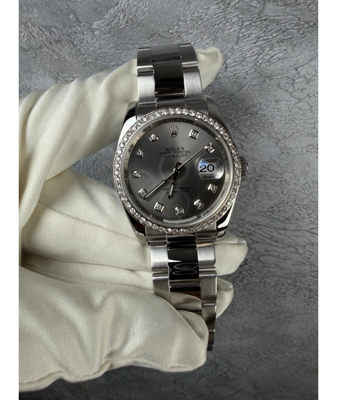 ROLEX Серые часы, фото 2