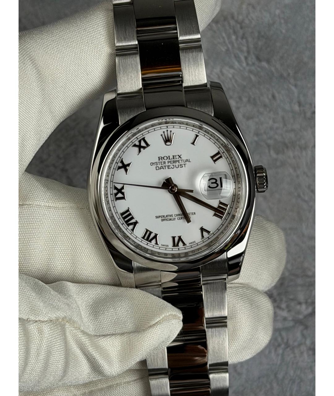 ROLEX Белые часы, фото 2
