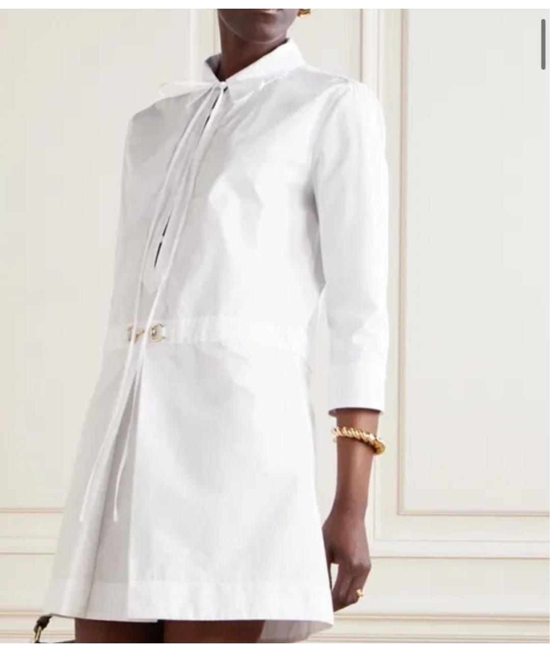 GUCCI Белое хлопковое платье, фото 4