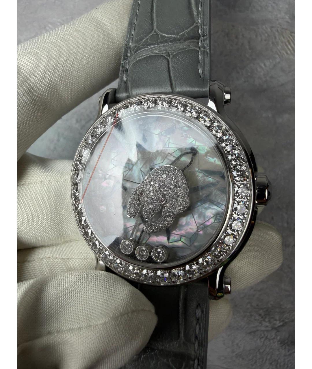 CHOPARD Золотые часы из белого золота, фото 3