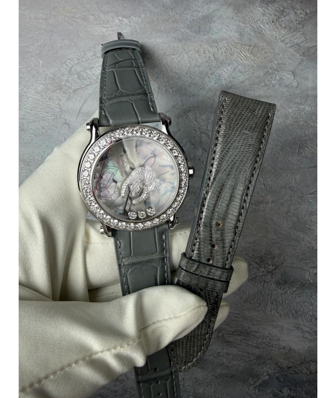 CHOPARD Золотые часы из белого золота, фото 2