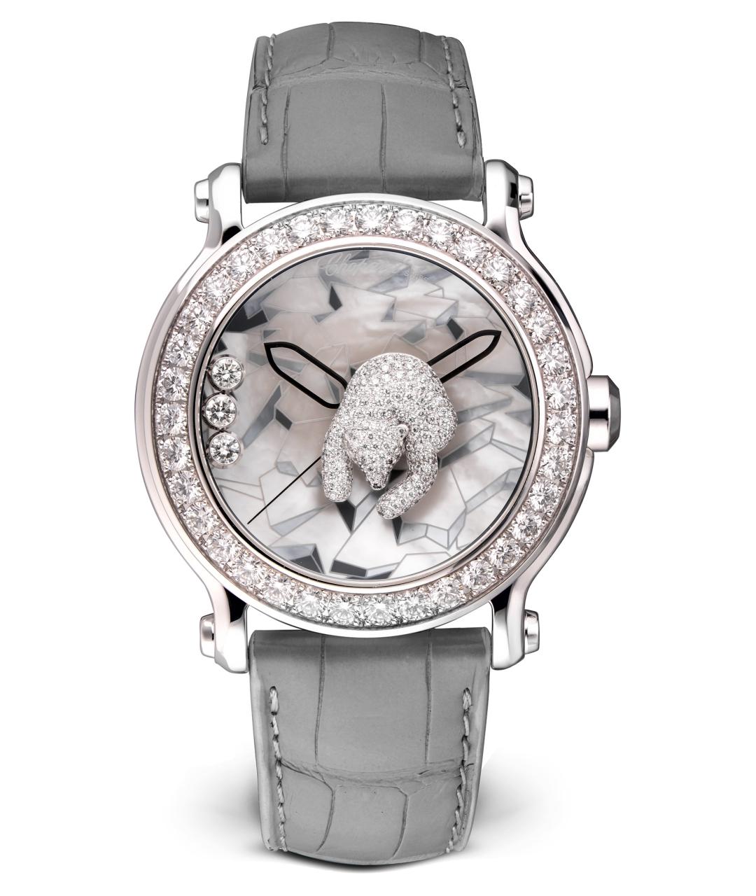 CHOPARD Золотые часы из белого золота, фото 1