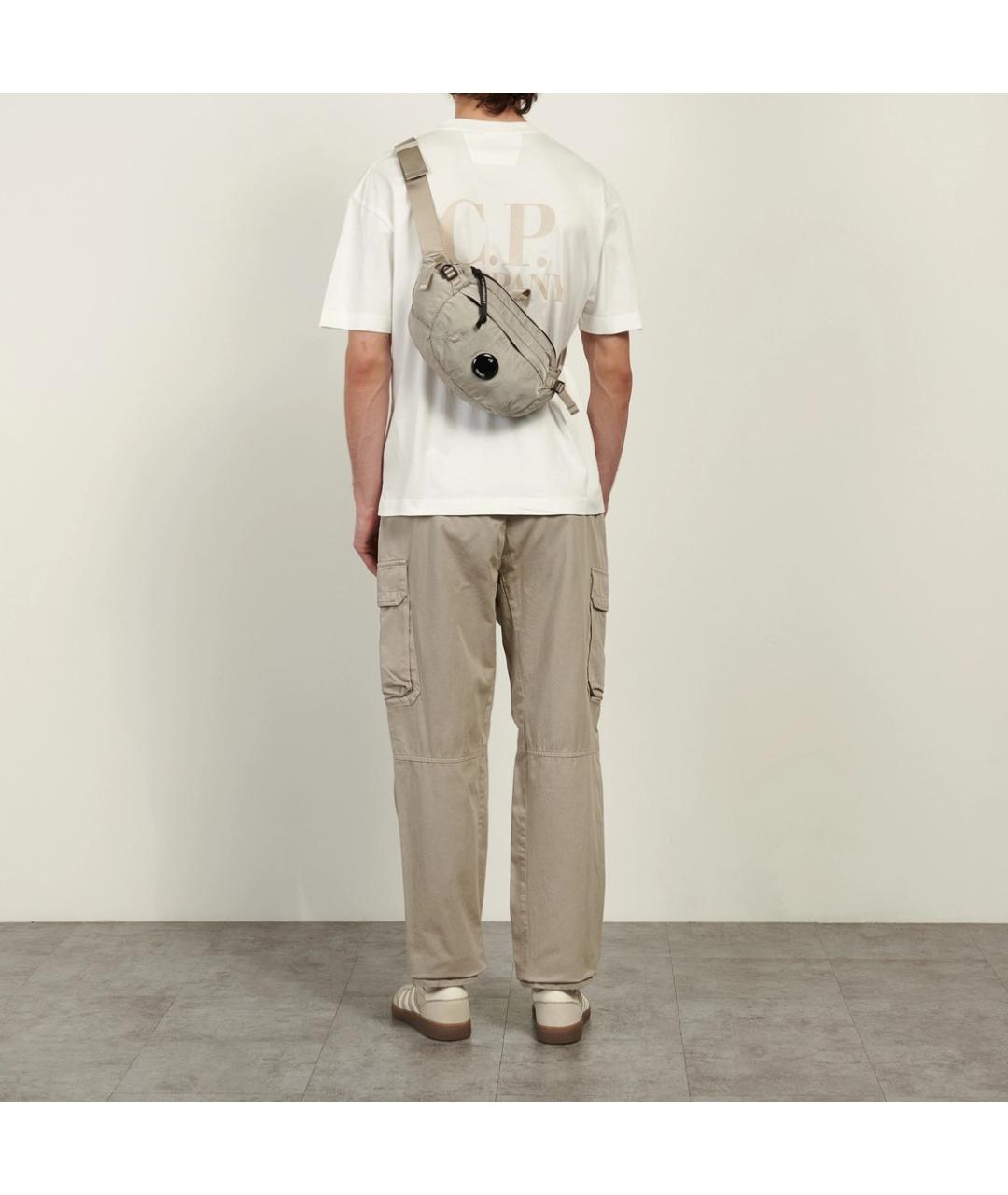 CP COMPANY Серая поясная сумка, фото 6