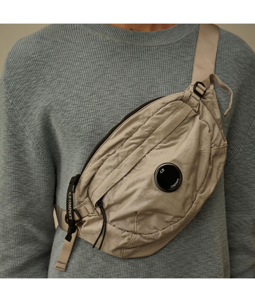 CP COMPANY Серая поясная сумка, фото 8