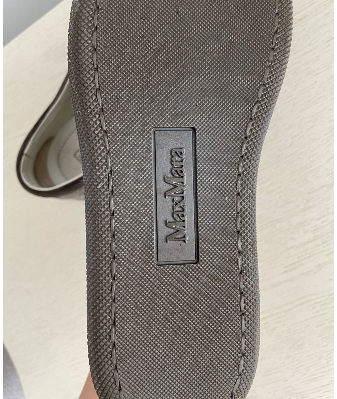 MAX MARA Серые кеды, фото 6