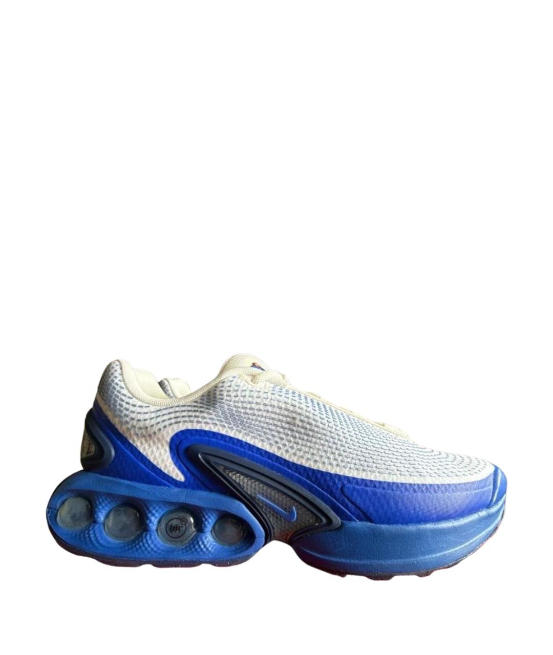 NIKE Синие текстильные высокие кроссовки / кеды, фото 1