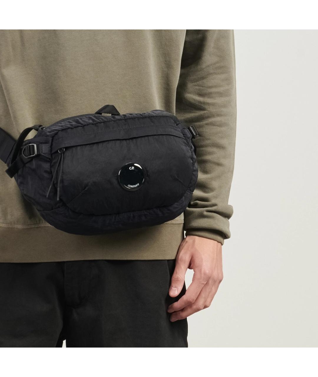 CP COMPANY Темно-синяя поясная сумка, фото 5