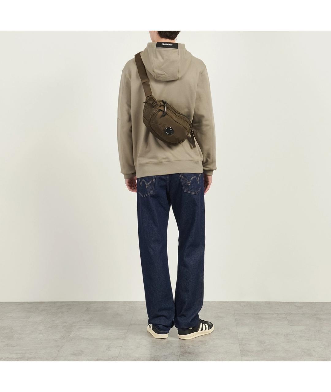 CP COMPANY Хаки поясная сумка, фото 6