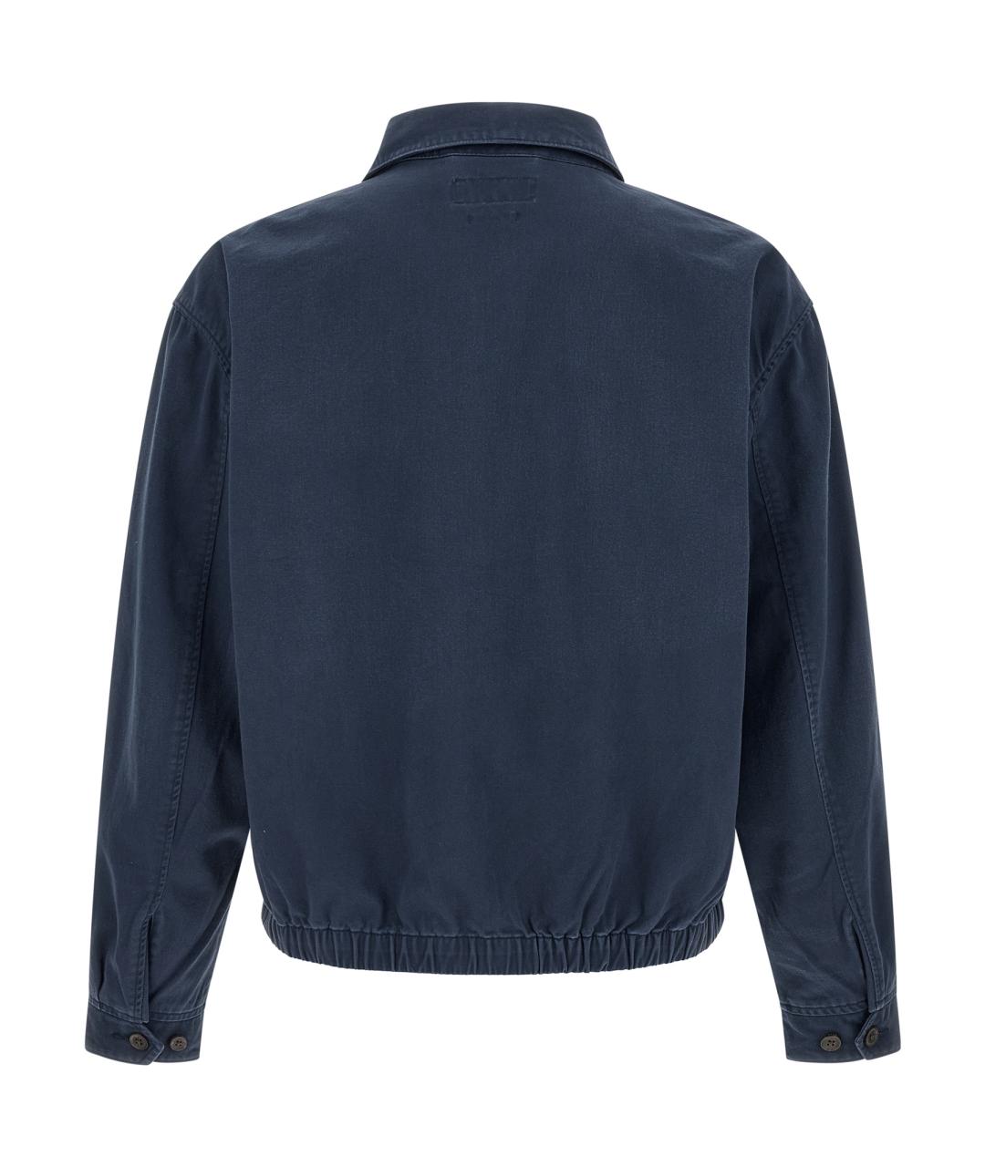 POLO RALPH LAUREN Синяя хлопковая куртка, фото 2