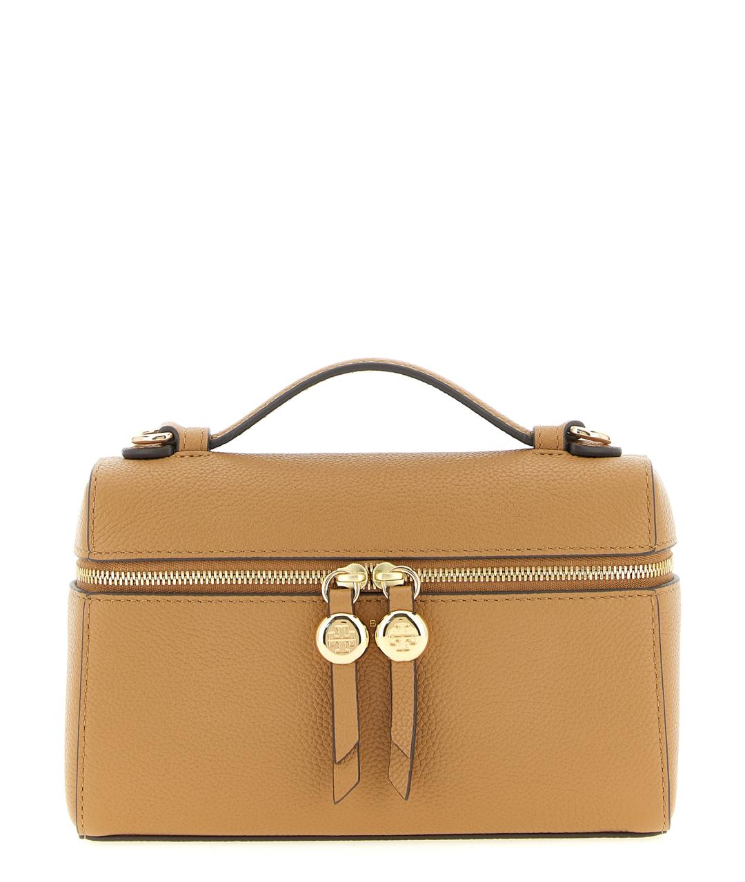 TORY BURCH Коричневая кожаная сумка через плечо, фото 1