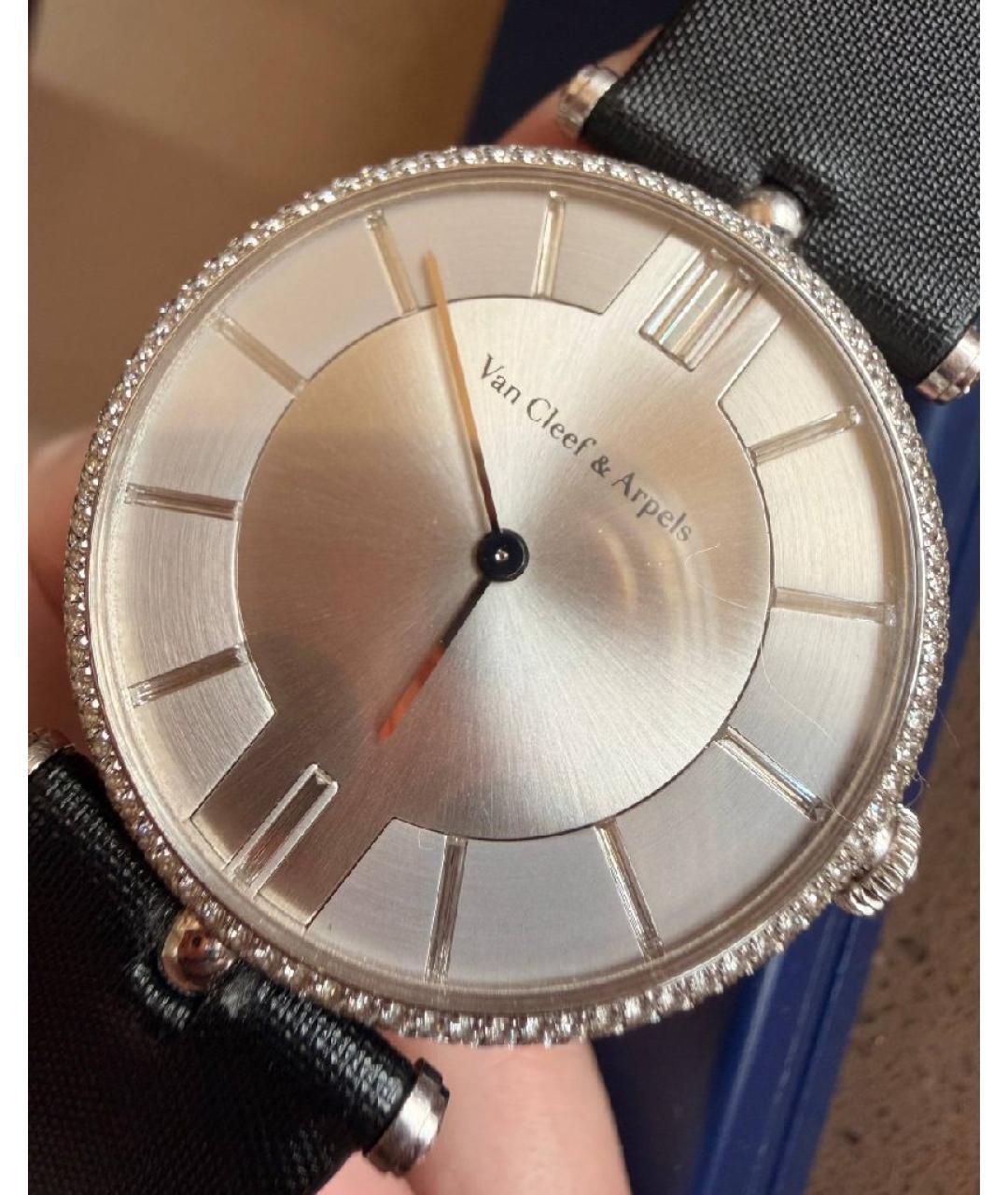 VAN CLEEF & ARPELS Белые часы из белого золота, фото 9